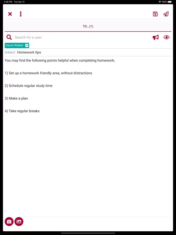 Coventry School Foundation iPad  स्क्रीनशॉट
