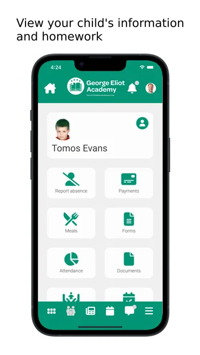 ภาพหน้าจอของ George Eliot Academy App