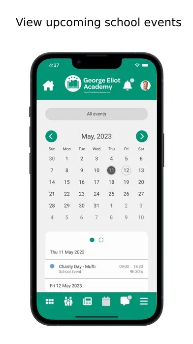ภาพหน้าจอของ George Eliot Academy App