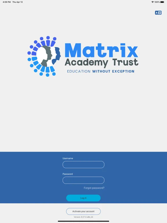 Screenshot di Matrix Academy Trust iPad 