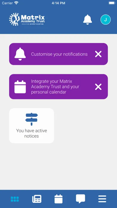 Screenshot di Matrix Academy Trust