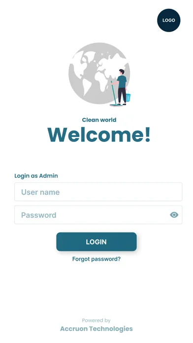 Cleanworld Admin স্ক্রিনশট
