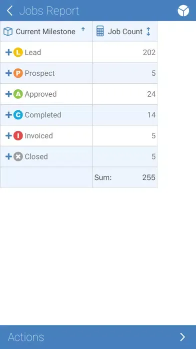 Acculynx Reports Plus スクリーンショット