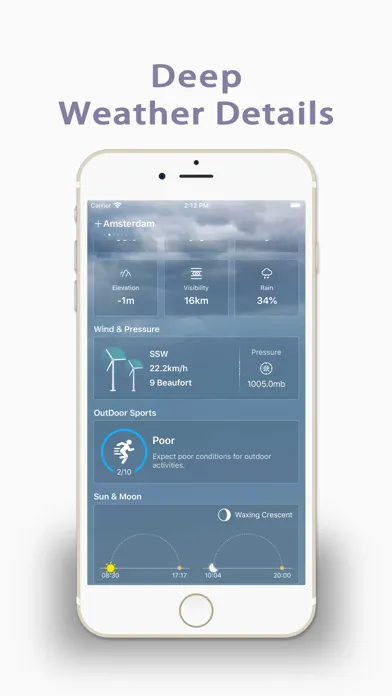 Capturas de pantalla de Live Weather-Radar&Forecast