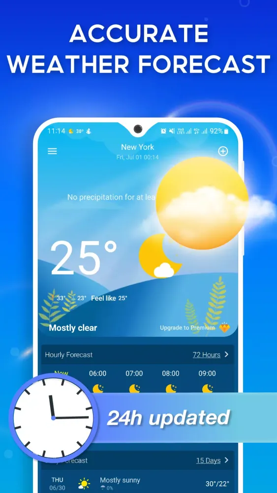 Weather Forecast, Live Weather سکرین شاٹس