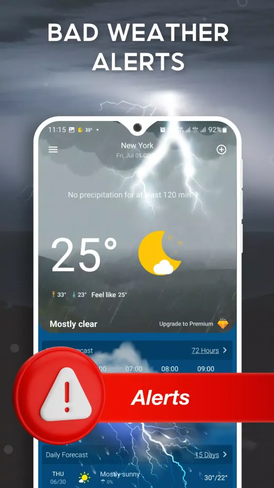 Weather Forecast, Live Weather سکرین شاٹس
