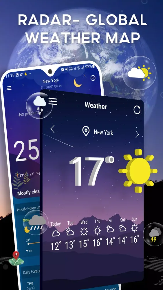 Weather Forecast, Live Weather سکرین شاٹس