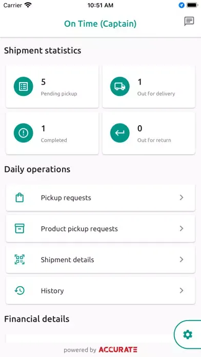 On Time Delivery Captain Ekran Görüntüleri