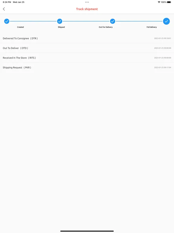 Flash Shipping Business iPad  스크린샷