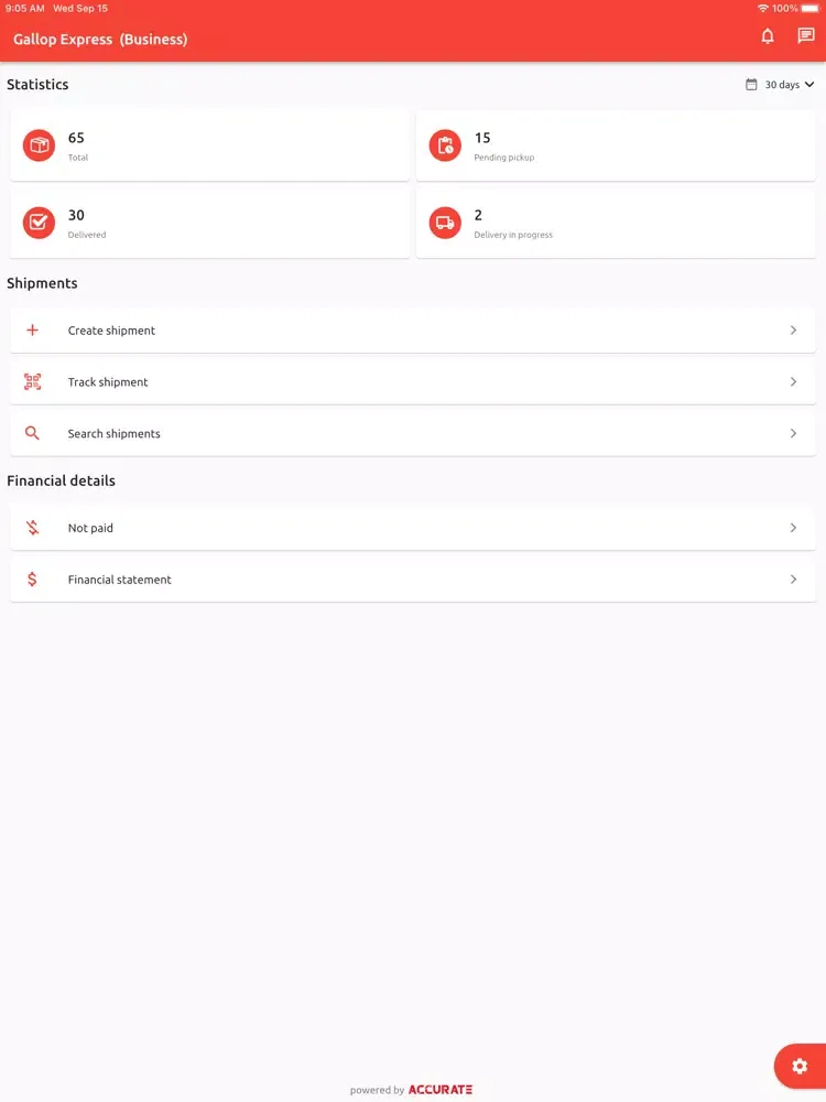 Gallop Business iPad  스크린샷