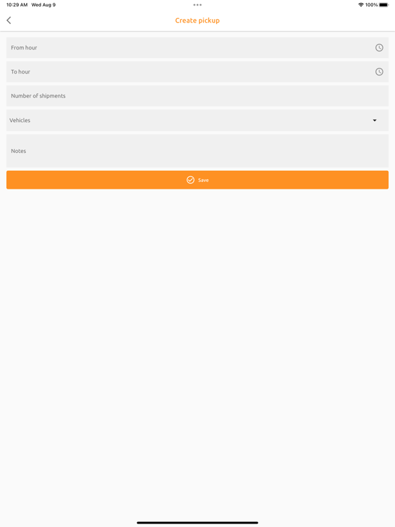 Screenshot di Mr Delivery Business iPad 