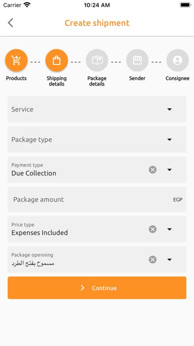 Screenshot di Mr Delivery Business