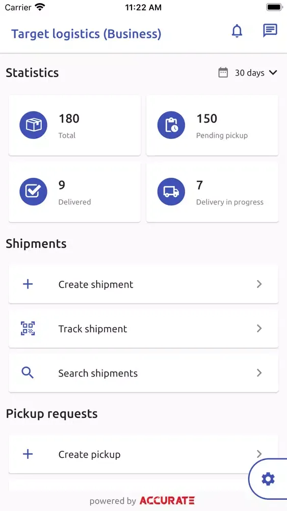 Target Logistics Business スクリーンショット