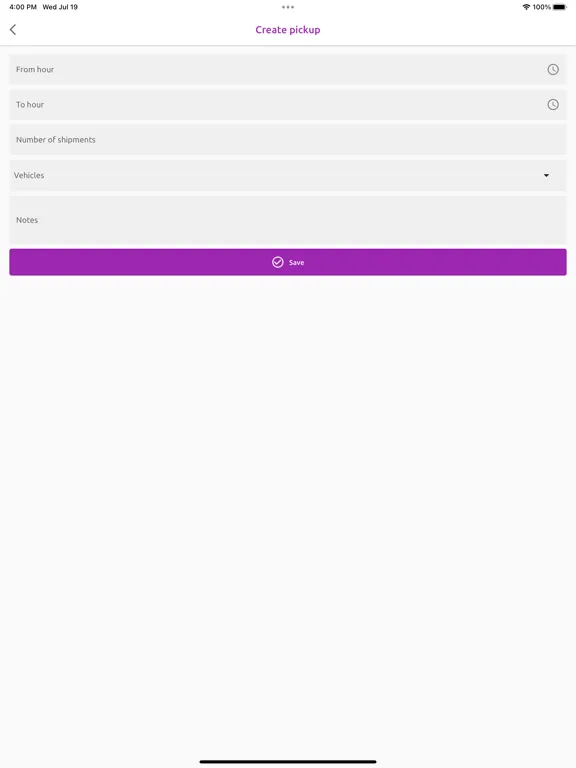 Capturas de pantalla de Wasl Delivery Business iPad 