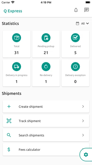 Q Express Screenshots