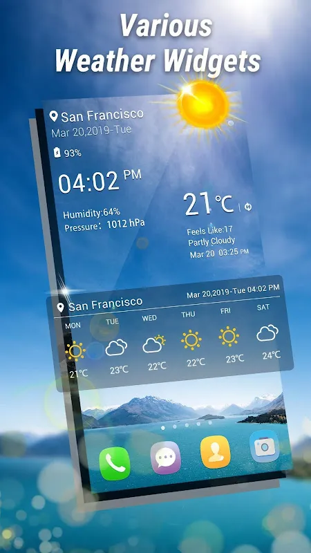 Screenshot di Weather