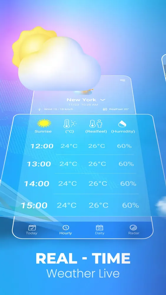 Screenshot di Weather