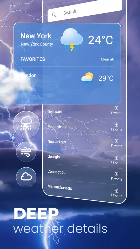 Screenshot di Weather