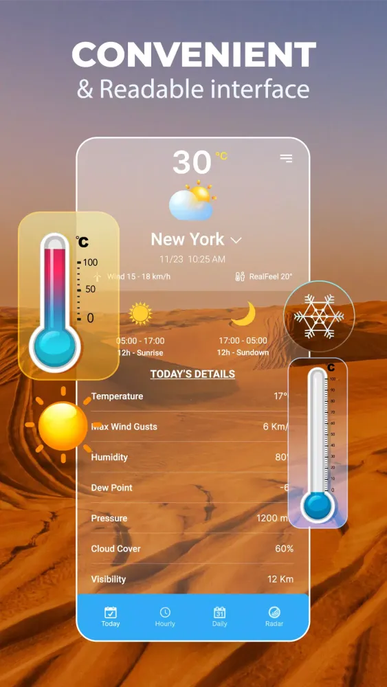 Screenshot di Weather