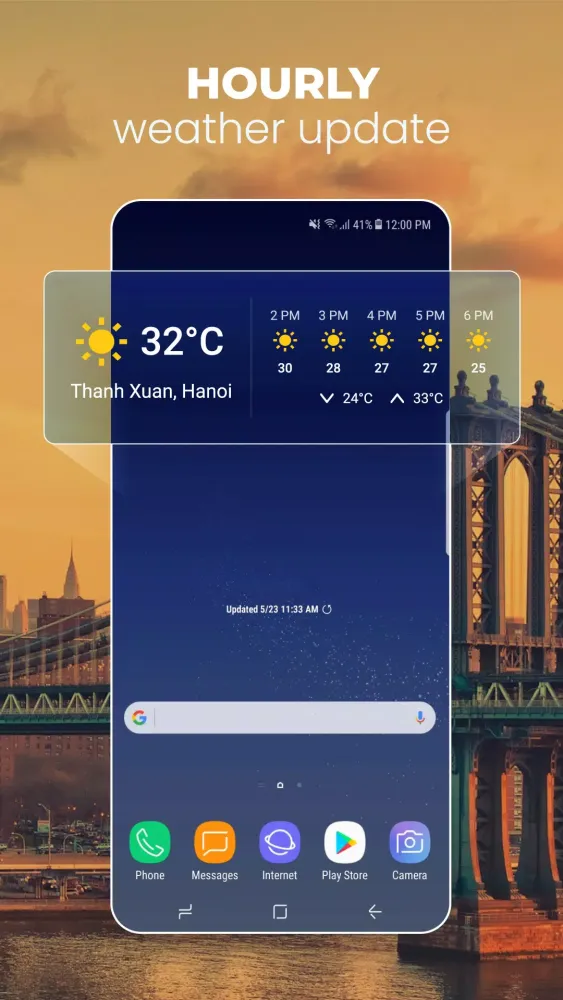Screenshot di Weather