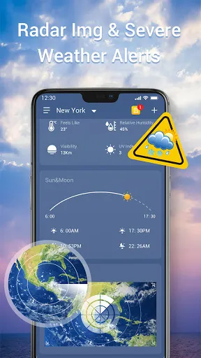 Screenshot di Weather Forecast - Live Weathe