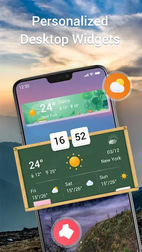 Screenshot di Weather Forecast - Live Weathe