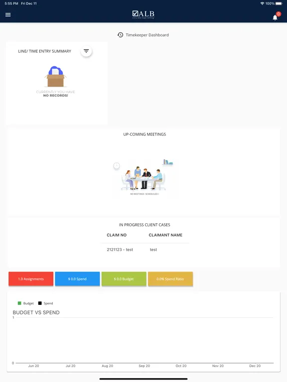 Accurate Legal Billing iPad  Ekran Görüntüleri