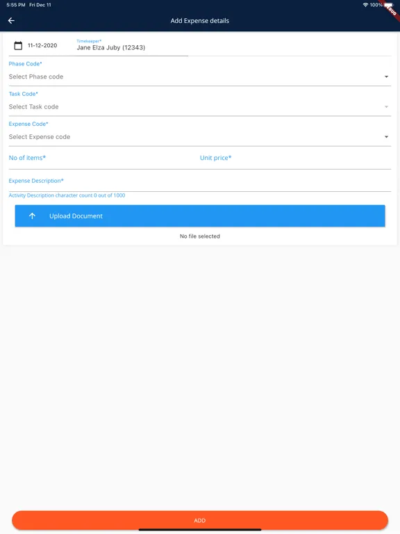 Accurate Legal Billing iPad  Ekran Görüntüleri