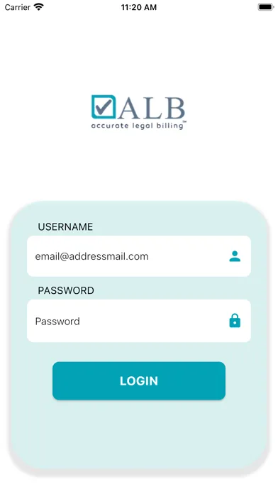 Zrzuty ekranu Accurate Legal Billing 1.0