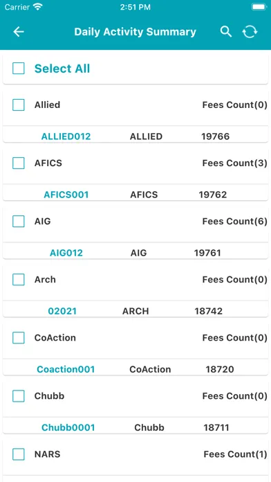 Zrzuty ekranu Accurate Legal Billing 1.0