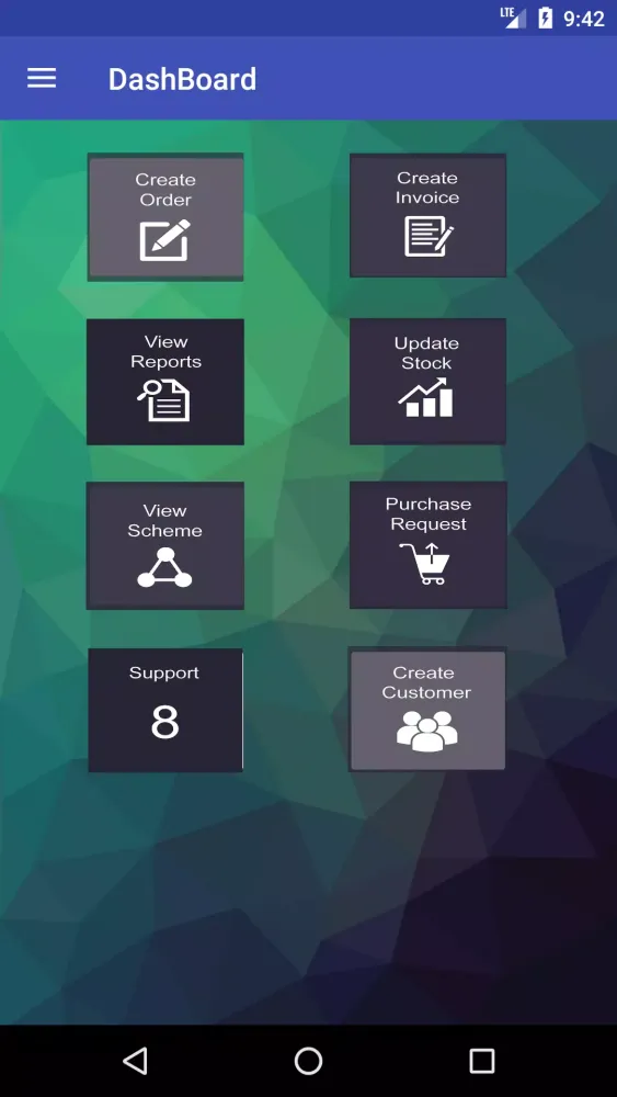 i9-Sales Force Automation Screenshots