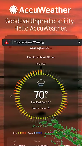 AccuWeather: Weather Radar 스크린샷