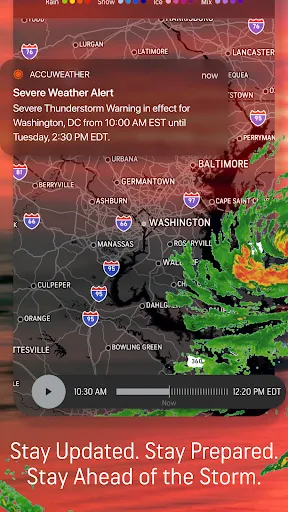AccuWeather: Weather Radar 스크린샷