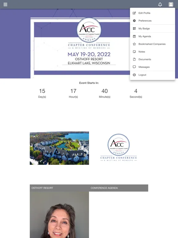 ACC WI 2022 iPad  Screenshots