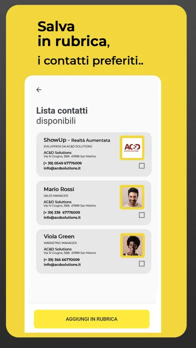 Capturas de tela do ShowUP - Augmented Reality