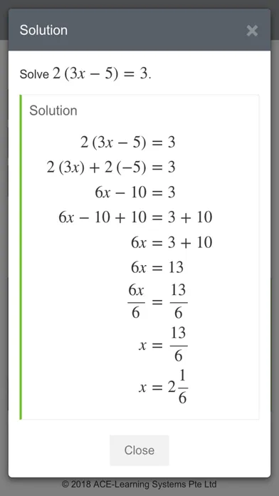 Math StepByStep AutoGrading Screenshots