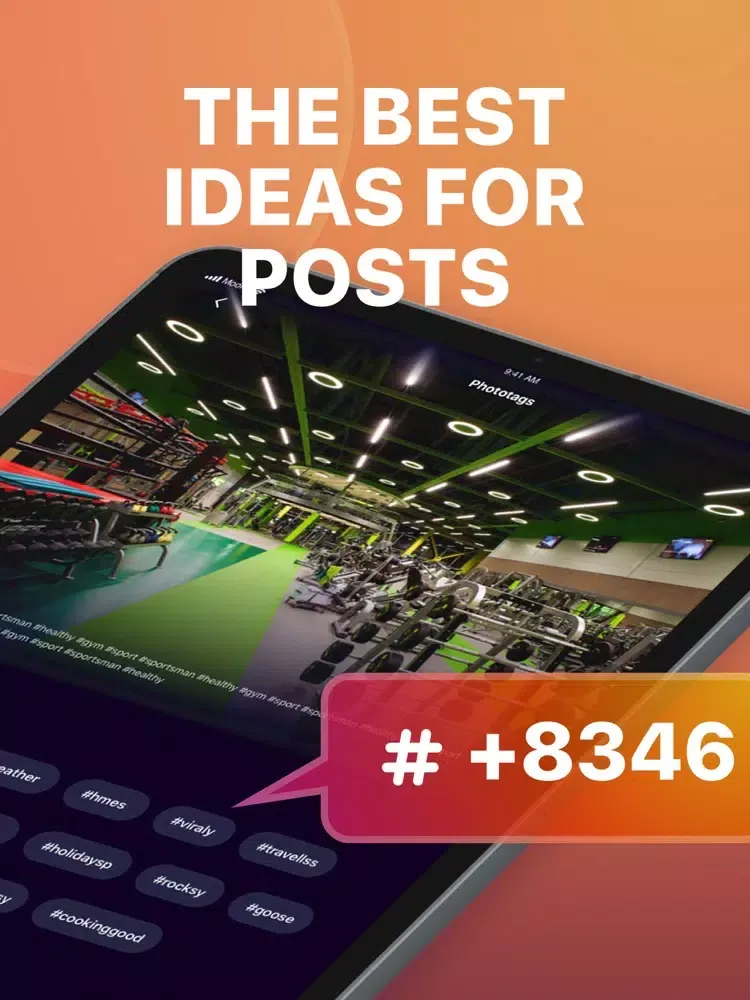 Likes Now - all top hashtags iPad  스크린샷
