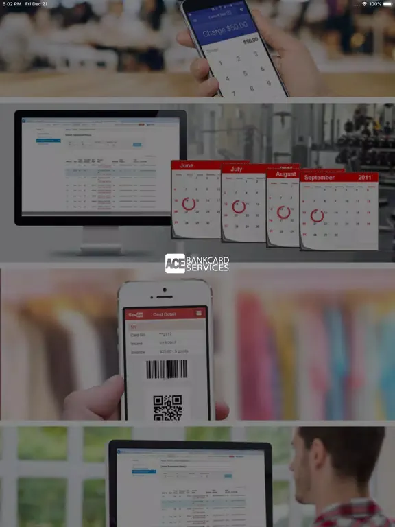 Capturas de pantalla de ACE Merchant iPad 