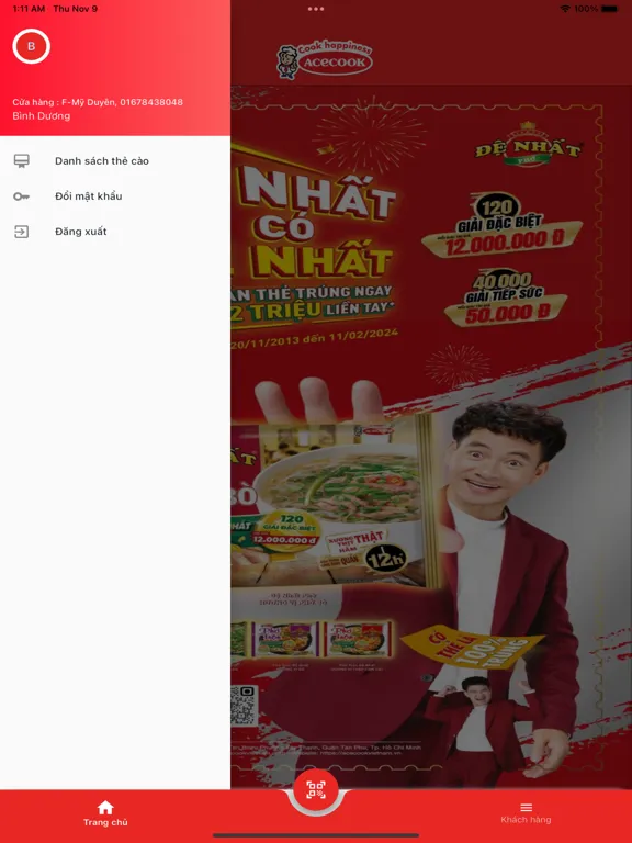 Acecook Smart Rewards iPad  Screenshots