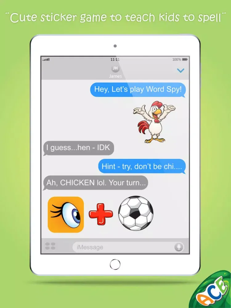 Word Spy - Guess my word iPad 应用截图