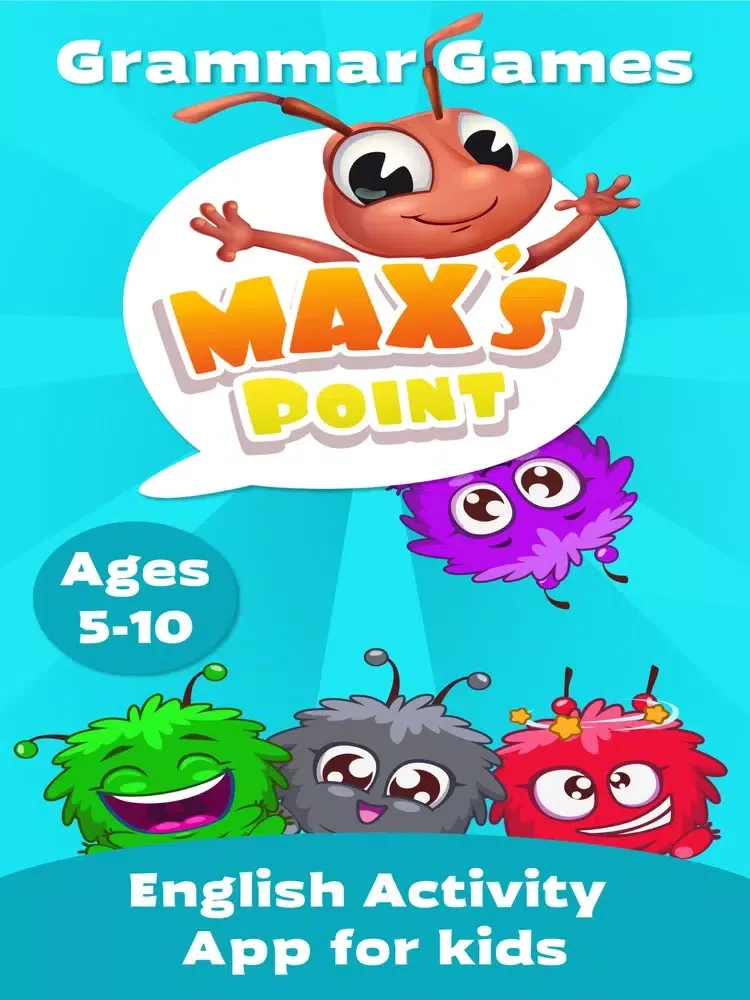 Max's Point: Kids Grammar iPad  स्क्रीनशॉट