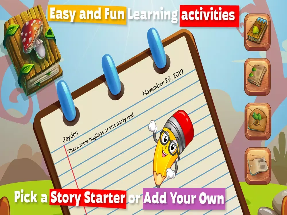 Max's Point: Kids Grammar iPad  स्क्रीनशॉट