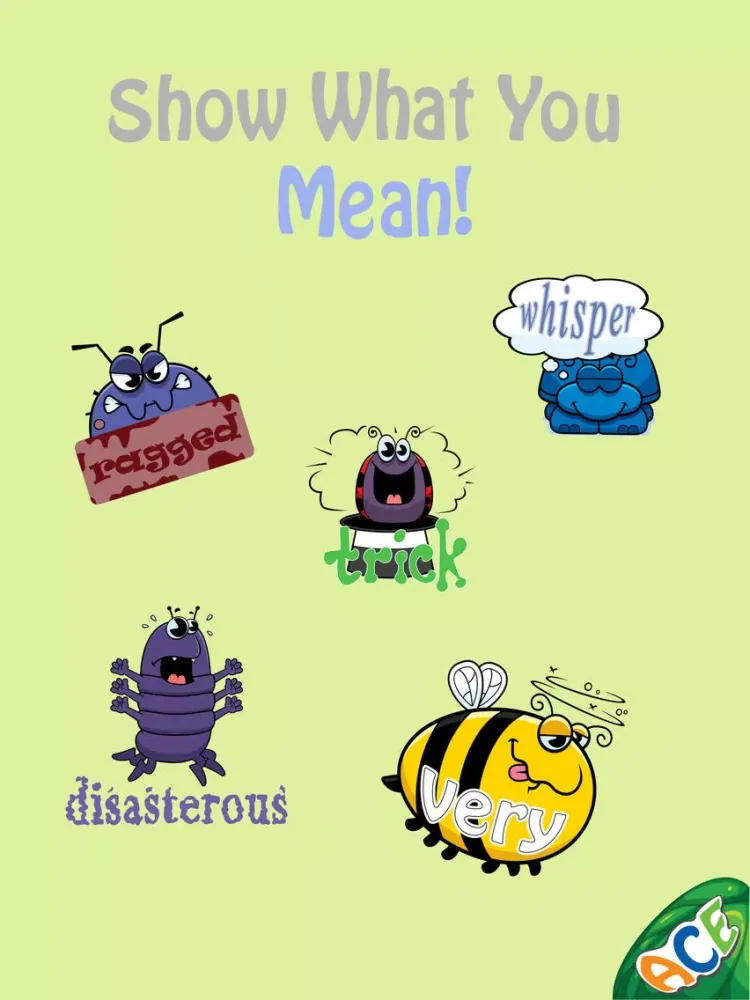 Wordy Stickies iPad  स्क्रीनशॉट