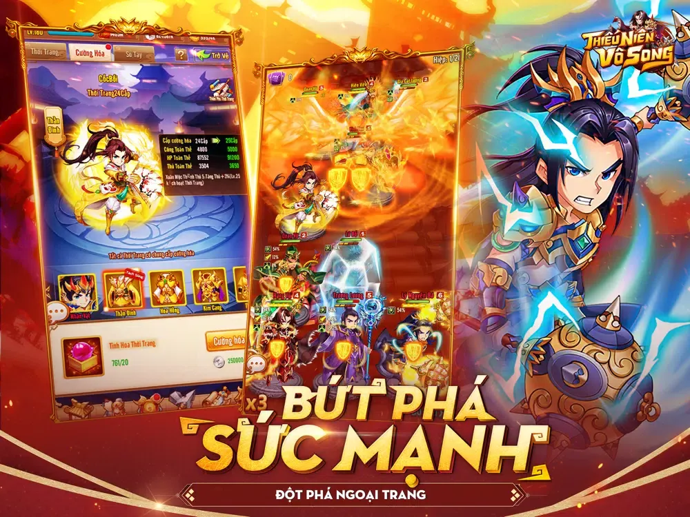 Zrzuty ekranu Thiếu Niên Vô Song-Chiến 6vs6 iPad 