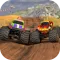 Monster Trucks Muddy Drag Race