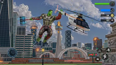 ภาพหน้าจอของ Monster Hero Fight City Rescue