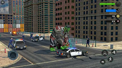 ภาพหน้าจอของ Monster Hero Fight City Rescue