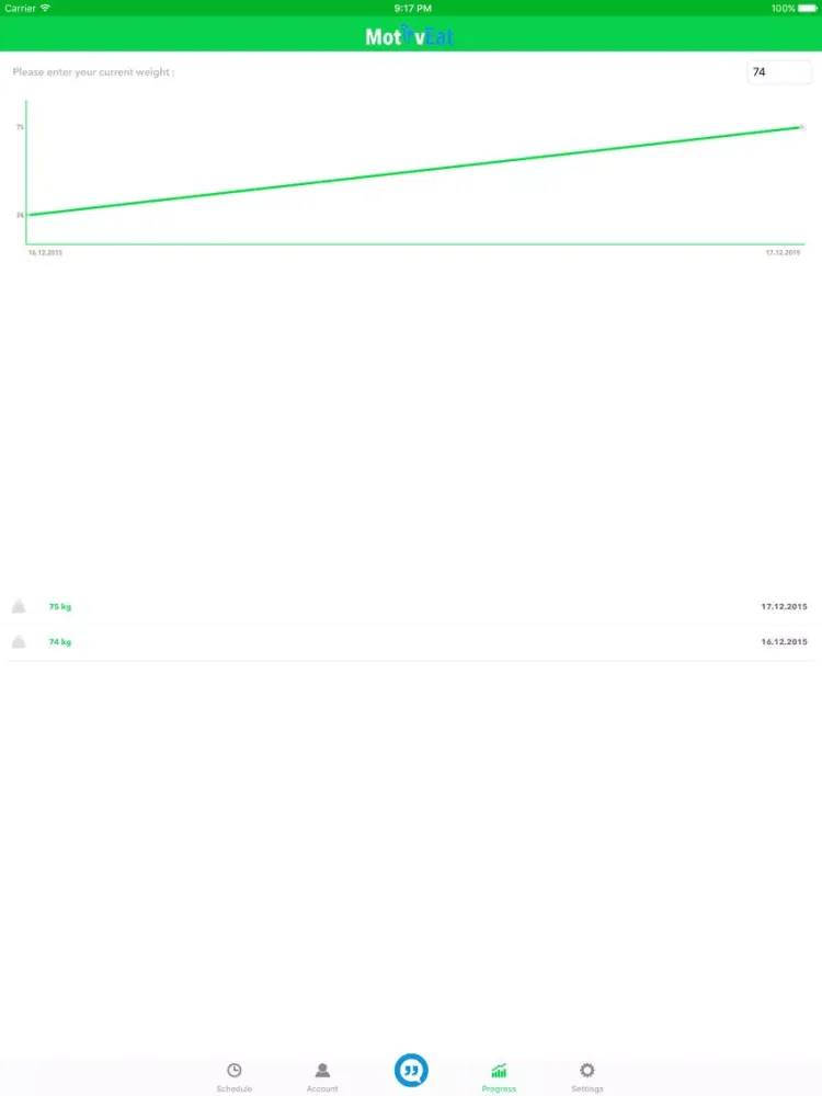 Motiveat-motivation for weight loss and health iPad  স্ক্রিনশট