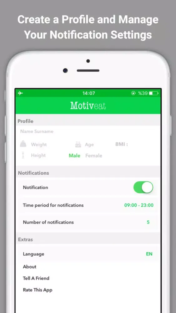 Motiveat-motivation for weight loss and health স্ক্রিনশট