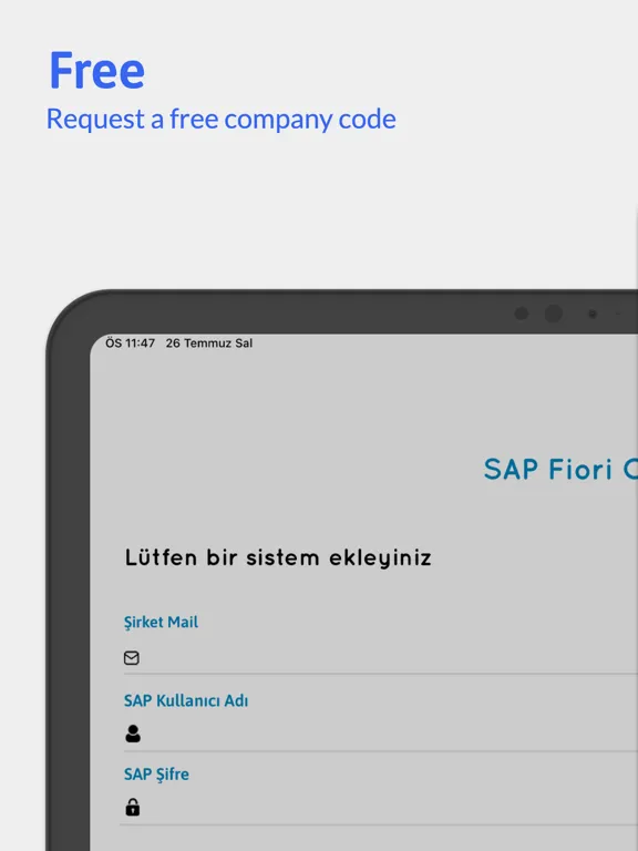 Connect for SAP iPad  স্ক্রিনশট